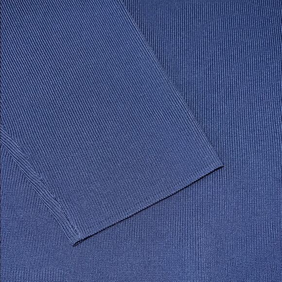 Coldwater Creek Powder Blue Smooth Rayon Knit Button-Up Cardigan Small - Picture 5 of 7